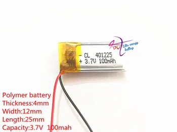 145157 - Литровая энергетическая батарея полимерная батарея 401225 3,7 В 100 мАч 351225 401025 Bluetooth-гарнитура steelmate оригинальные маленькие игрушки
