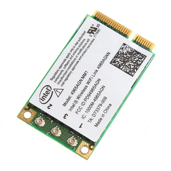 2022 Новая двухдиапазонная беспроводная карта 300 Мбит/с WiFi Mini PCI-E для 4965AGN NM1