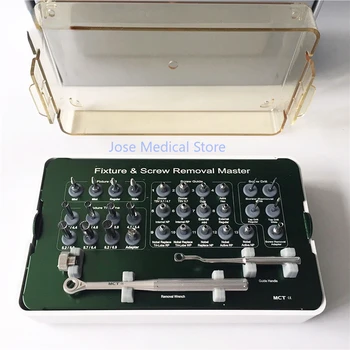 2023 Новый Оригинальный Одобренный CE Набор для Удаления Сломанных Винтов MCT FSRK-02 для Крепления имплантатов Rescue Master Kit для Используемых Зубных имплантатов