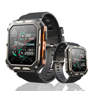 2023 Смарт-часы IP68 Водонепроницаемые Женские умные часы для мужчин Калькулятор Bluetooth Вызов Спортивные часы Android iOS Фитнес-трекер