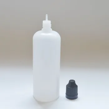 50 шт., пустой контейнер для жидкости, пластиковая бутылка-капельница объемом 120 мл с красочной защитной крышкой для детей и наконечником иглы