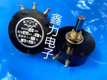 Beijing forward бренд WX95-4 круга, потенциометр с проволочной обмоткой и кнопкой калибровочного круга 3 Вт A03 +