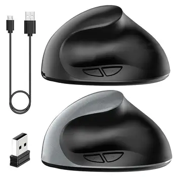 Ergo Mouse Мышь 2.4G Для настольных ПК Беспроводная Мышь С возможностью выбора аккумулятора и перезаряжаемой версии Мощный оптический датчик DPI для