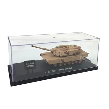 Henglong 1/72 Пластиковый Основной боевой танк США AMRAMS M1A2 3918 Статическая модель Без Радиоуправляемой Системы, Игрушки для помещений, Подарок для мальчиков TH19356-SMT6