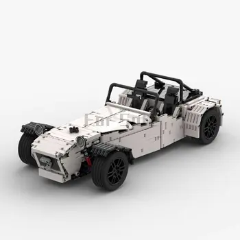 IP-0015 Строительные блоки, игрушки для вышивания, Caterham, статичная версия автомобиля, игрушка для детей, мальчиков и девочек в возрасте от 12 лет