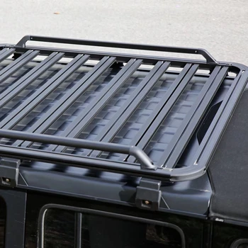 JL1187 багажник 4 двери Несущий 100-150 кг для Автомобилей jeep для wrangler JL2018 + аксессуары Из алюминиевого Сплава LANTSUN