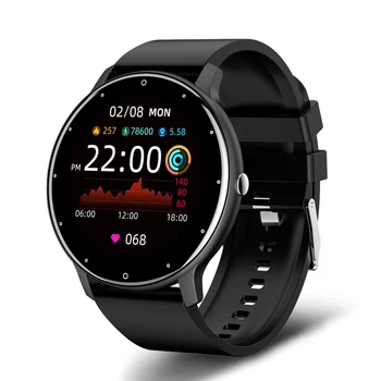 Lenovo ZL02 Новые смарт-часы Мужские Спортивные фитнес-часы с полным сенсорным экраном IP67, водонепроницаемые Bluetooth для Android IOS