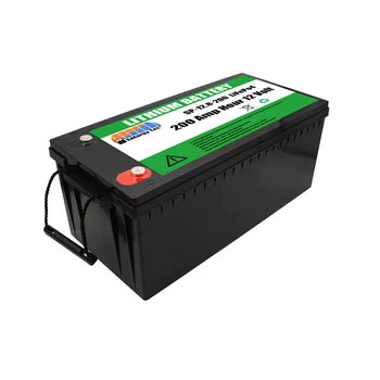 lifepo4 batterie литиевый аккумулятор 12 В 200 ач для солнечной системы, RV marine
