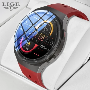 LIGE 2021 Новые Смарт-часы Для Женщин И Мужчин, Трекер Активности, Сфигмоманометр Сердечного ритма, Водонепроницаемые Женские Умные Часы Для Huawei Xiaomi