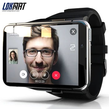 LOKMAT APPLLP MAX 4G WiFi Смарт-Часы Мужские С Двойной камерой Для Видеозвонков Android-Часы-Телефон Монитор сердечного ритма 4G + 64G Игровые Умные Часы