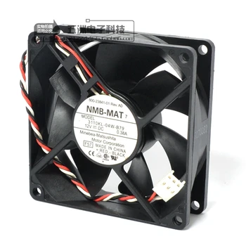 NMB-MAT 3110KL-04W-B79 F57 DC 12V 0.44A 80x80x25mm 3-проводной Серверный вентилятор охлаждения