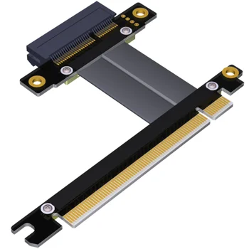 PCIE X16-X4 Удлинительный кабель-адаптер PCIE3.0 Поддерживает Проводную Сетевую карту 10 Гигабит Корпоративного класса Твердотельный накопитель SSD