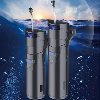 SUNSUN CUP-803 805 807 809 аквариум для рыб, встроенный фильтр с УФ-бактерицидной лампой с насыщением кислородом