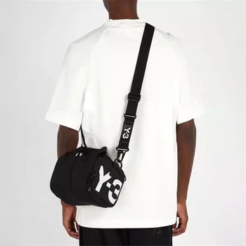Y3 2024 Новый Дизайн, черная серия, мужская и женская сумка для фотоаппарата, Высококачественная Повседневная модная Легкая