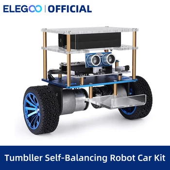 Автомобильный комплект Самобалансирующегося робота ELEGOO Tumbller, Совместимый с Arduino, Наборы стволовых Игрушек для детей