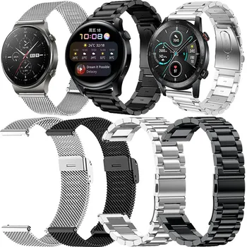 Браслет для Huawei Watch GT 3 Pro 46 мм ремешок из нержавеющей стали Браслет для часов Huawei GT 2 Pro