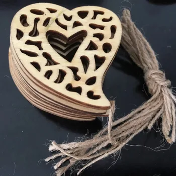 деревянное декоративное сердце лазерная резка в форме деревянного сердца