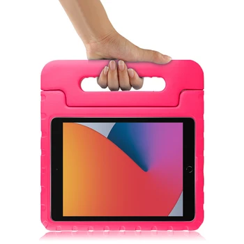 Детский Противоударный чехол для планшета iPad 10,2 дюйма 8th 2020 Силиконовый чехол Для 2020 iPad 8th A2270 A2428 A2429 ручной чехол EVA