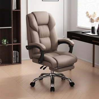 Дизайн Подголовника Эргономичный Протектор Для ног Офисного кресла, Компьютерное Игровое кресло, Удобная Кожаная мебель Sillas De Oficina
