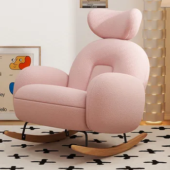 Дизайнерские стулья для гостиной, Розовое Эргономичное Кресло для макияжа, Роскошная Современная мебель Articulos Para El Hogar в Скандинавском стиле