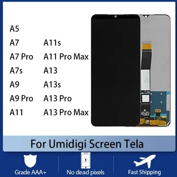 Для UMIDIGI A11 A13 Pro Max Экран мобильного телефона Tela ЖК-дисплей Сенсорный Экран UMI A5 A7 A9 A13 Pro A7s A11s A13s Tela LCD