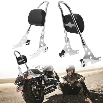 Для Мотоцикла Harley Sportster XL 883C 883R 1200R 1200C XLH Черная Съемная Накладка на Спинку Сиденья заднего пассажира