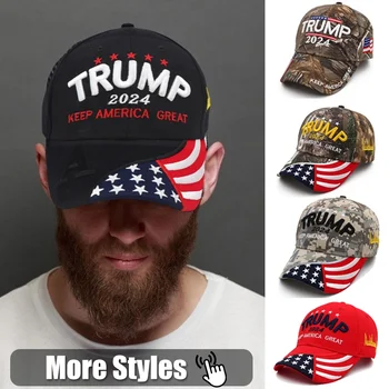 Дональд Трамп 2024, Кепка-МАГА, Бейсбольная кепка с вышивкой, Камуфляж, США, KAG, Сделай Америку снова великой, Snapback, Президентская шляпа Оптом @
