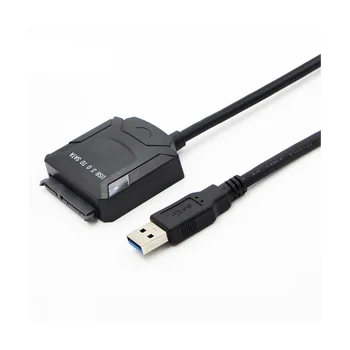 Кабель-адаптер Sata USB 3,0-конвертер Sata 2,5/3,5 Дюймов для жесткого диска HDD SSD USB3.0-кабель Sata, штепсельная вилка США