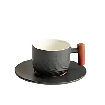 Кофейная чашка из высококачественной керамики, Высококачественный набор для послеобеденного чая, Кружка, Кофейная чашка