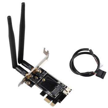 Настольный Беспроводной Адаптер сетевой карты WiFi Bluetooth PCIe для M.2 Карты расширения Wifi Adapter M.2 NGFF