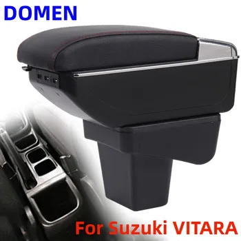 Новый Для Suzuki VITARA подлокотник коробка Оригинальный специальный центральный подлокотник коробка модификация аксессуары Двухслойная USB Зарядка