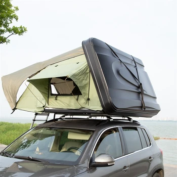 Открытый кемпинг алюминиевый жесткий корпус автомобиля крыша автомобиля верхняя палатка коробка палатка на крыше