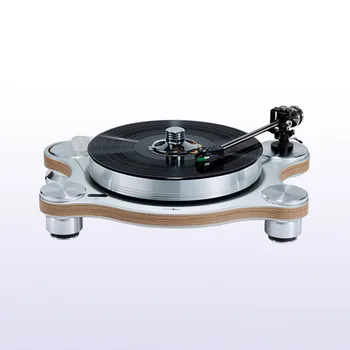 Проигрыватель виниловых пластинок Amari LP-22s, проигрыватель на магнитной подушке с тонармом, картриджем и подавлением игольчатых дисков