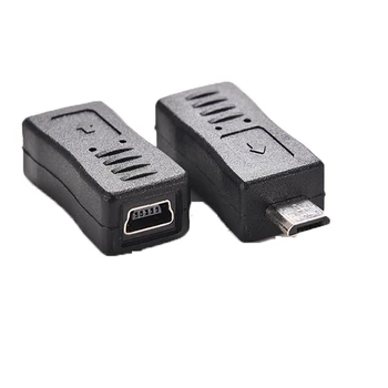 Разъем адаптера Micro USB от мужчины к Mini USB от женщины Конвертер Адаптер для мобильных телефонов MP3 Адаптер Конвертер