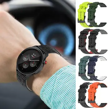 Силиконовый ремешок для Samsung, для Hua Wei, для Garmins, ремешок для наручных часов, Сменный браслет для умных часов, аксессуар для спортивных часов
