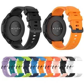 Силиконовый сменный ремешок для часов Xiaomi Watch S1 Active/watch Color Smart Watch Сменный браслет 22 мм водонепроницаемый