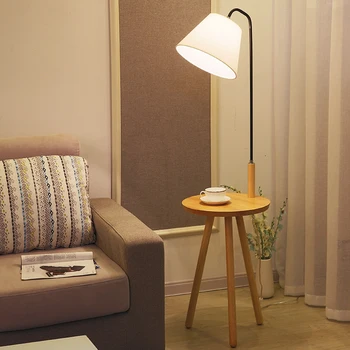 Современный классический торшер, напольный светильник для гостиной, прикроватная лампа для спальни из массива дерева, кухонные настольные лампы, светильник для домашнего декора