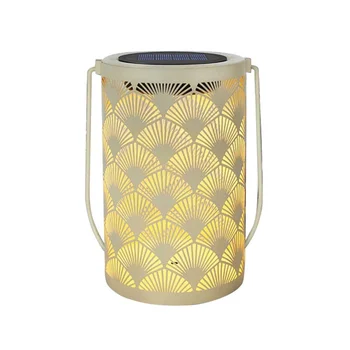 Солнечный фонарь для декора - Настольные фонари, водонепроницаемая лампа, подвесные садовые светильники с украшениями для ручек