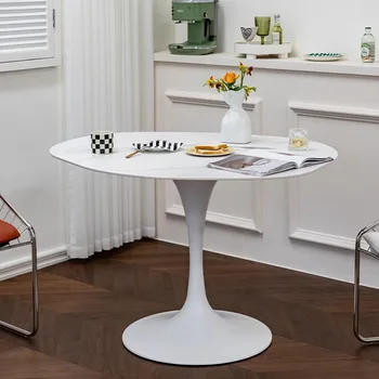 Стол в скандинавском стиле для гостиной, современная простота, оригинальность, журнальный столик в прихожей, Угловой балкон, Mesa De Canto, мебель для патио DWH