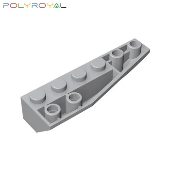 Строительные блоки Technicalalal DIY Пластиковые пластины 2x6 обратный клин (правый) 10 шт Развивающая игрушка для детей в подарок 41764