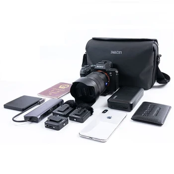 сумка для беззеркальной системной камеры 23c, Компактные Полнокадровые сумки для цифровой зеркальной фотографии Sony A7 Canon R/Rp Nikon Z7/6 Fuji X-T2