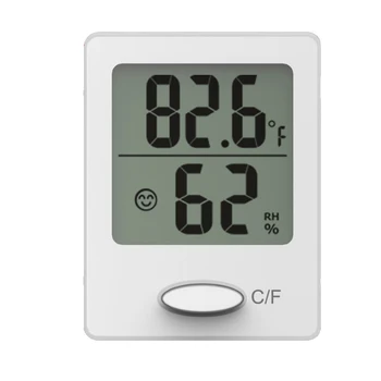 Цифровой Термометр Гигрометр Измеритель влажности в помещении, Датчик температуры в доме, Датчик температуры, Монитор температуры В детской комнате На улице, Растение
