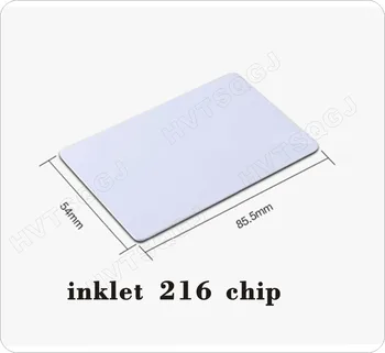 100 шт. Бесплатная доставка Низкая стоимость nfc 216 чип для струйной печати nfc пустые карты