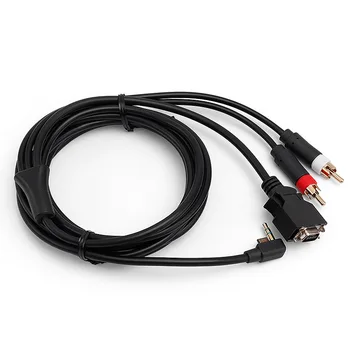 10шт 1,8 м D терминальный кабель Аудио-Видео AV-кабель для PSP2000/3000