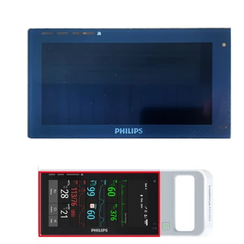 6,1-дюймовый A + ЖК-дисплей С сенсорным экраном Digitizer Для ремонта монитора Philips IntelliVue MX100 x3 и замены экрана