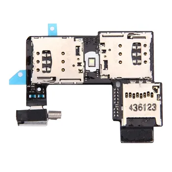 iPartsBuy Разъем для SIM-карты + разъем для SD-карты для Motorola Moto G (2-го поколения) (Версия с двумя SIM-картами)