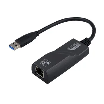 USB Ethernet Адаптер Type C От USB 3.0 до гигабитного сетевого адаптера Поддерживает скорость до 10/100/1000 Мбит/с Для Macbook, Mac Pro XPS