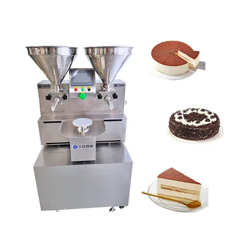 Автоматическая машина для нанесения глазури на торт ко дню рождения тирамису с 2 насадками, машина для нанесения глазури на торт для вечеринки