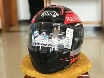 Высококачественный ABS SHOEI X-четырнадцать, черный, красный, муравьиный шлем, мотоциклетный шлем, четыре сезона, мужской и женский полный шлем