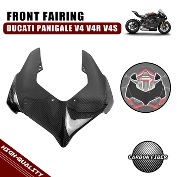 Для Ducati Panigale V4/V4S/V4R 2018-2022 2019 2020 2021 100% Капот Из Углеродного Волокна, Аксессуары для мотоциклов